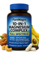 10-in-1 Magnesium Complex – Dietary Supplement for Wellness (120 Capsules)